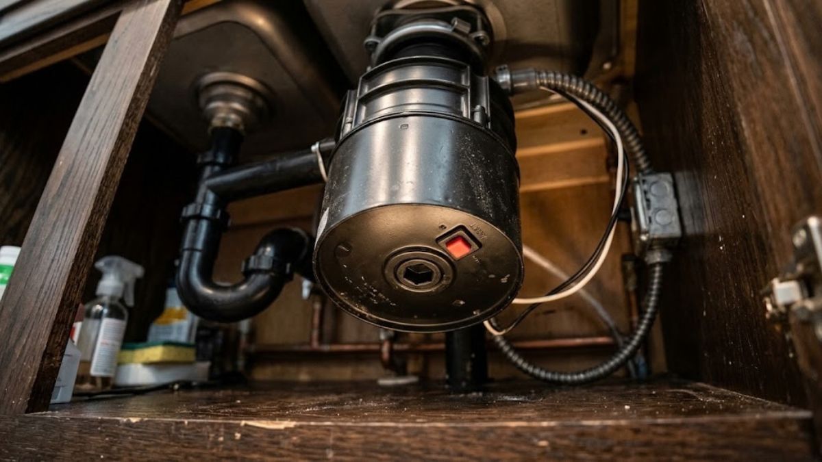 Under-sink garbage disposal unit