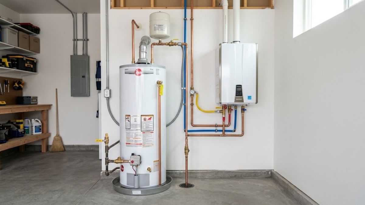 Tankless and tank water heaters compared